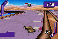 Hot Wheels World Race screenshot 4 for GameBoy Advance